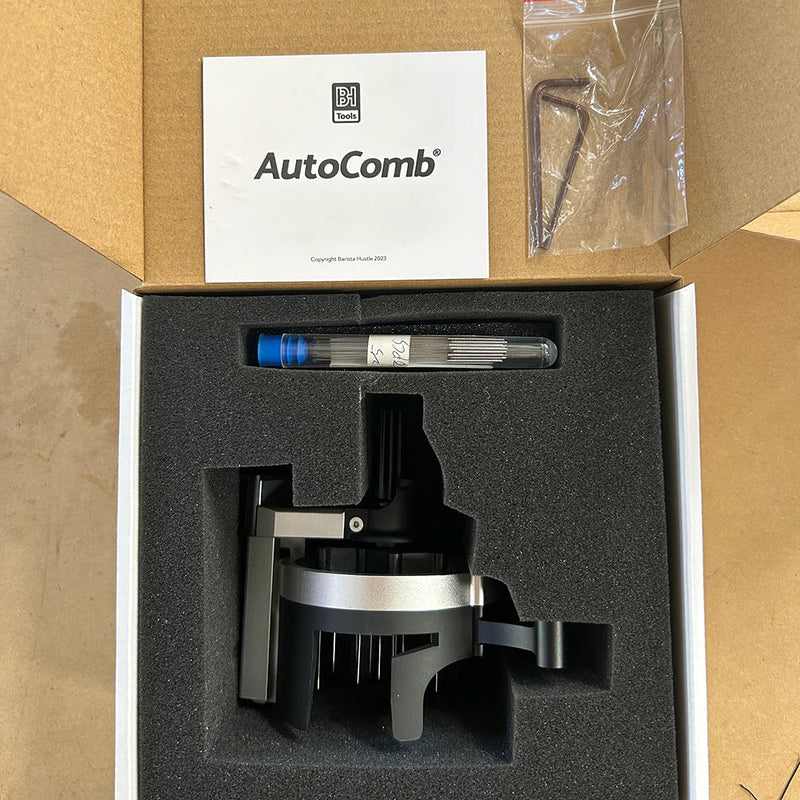 Load image into Gallery viewer, Barista Hustle AutoComb – Espresso Distribution Tool