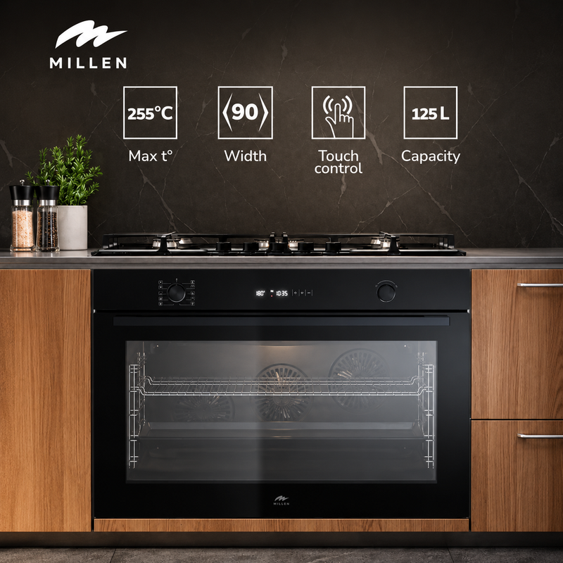 Load image into Gallery viewer, Millen Built-in Electric Oven MEO 905 BB