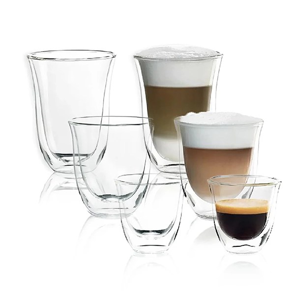 Load image into Gallery viewer, Delonghi Coffee Glasses DLSC301 6pc (190ml)