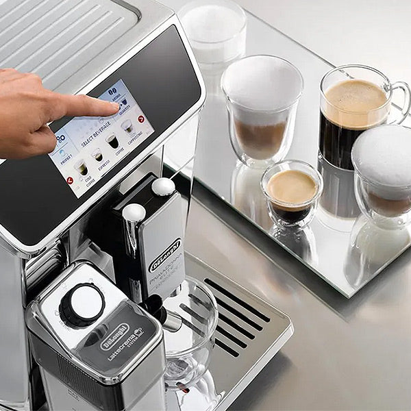 Load image into Gallery viewer, De’longhi Primadonna Elite Fully Automatic Coffee Machine ECAM650.85.MS, Silver