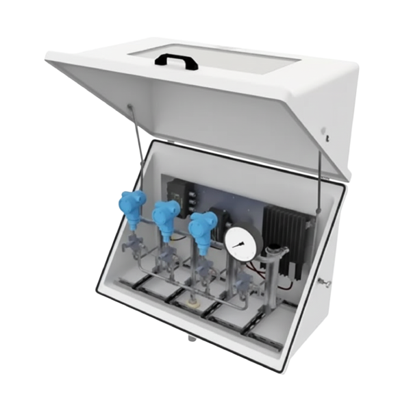 Load image into Gallery viewer, Diagonally Opening Fiberglass Enclosures RizurBox-С