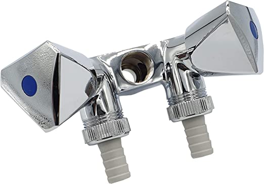 Load image into Gallery viewer, Double Connecting Valve Washing Machines Dishwasher with Additional Inlet