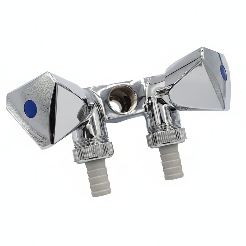 Load image into Gallery viewer, Double Connecting Valve Washing Machines Dishwasher with Additional Inlet