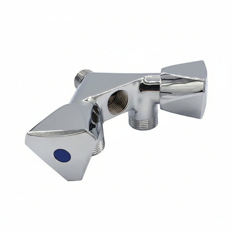 Load image into Gallery viewer, Double Connecting Valve Washing Machines Dishwasher with Additional Inlet