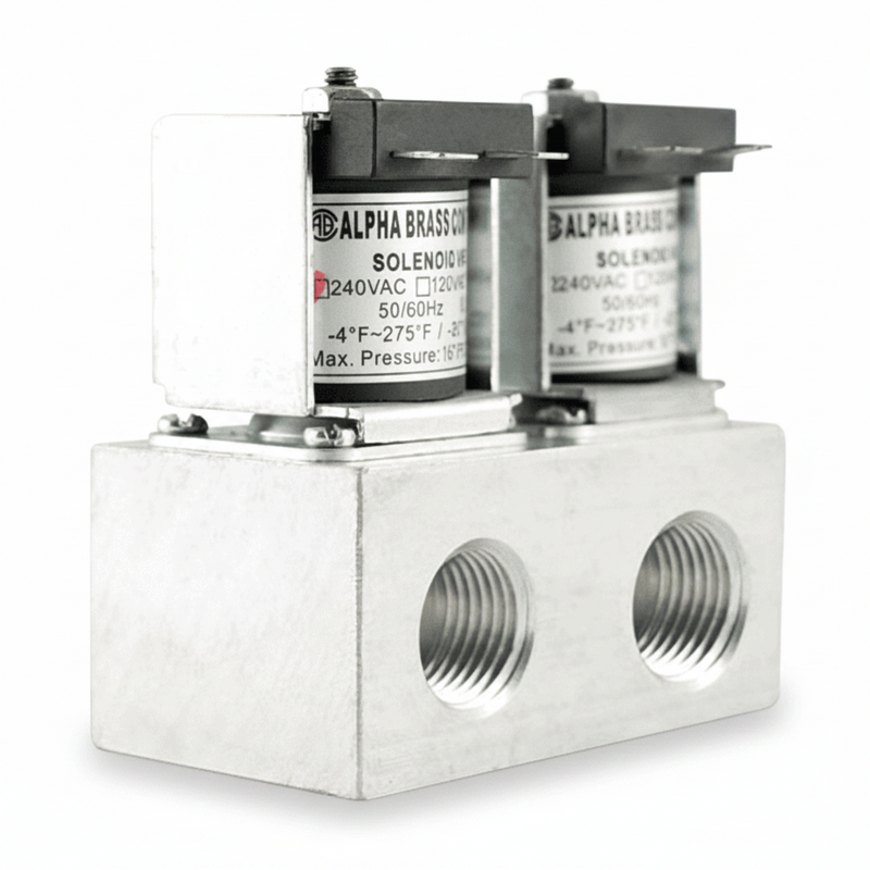 Load image into Gallery viewer, Dual Gas Solenoid Valve AS03