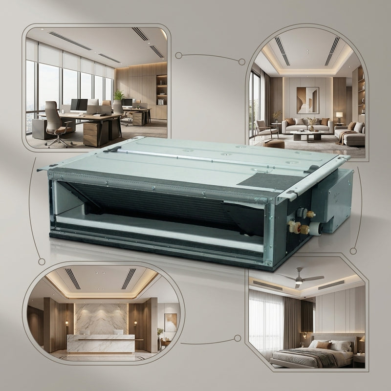 Load image into Gallery viewer, Daikin Ducted Splits for VRV Systems 0.8 Ton 2.8 kW 1.0 HP 9,500 Btu/h FXDQ25A3