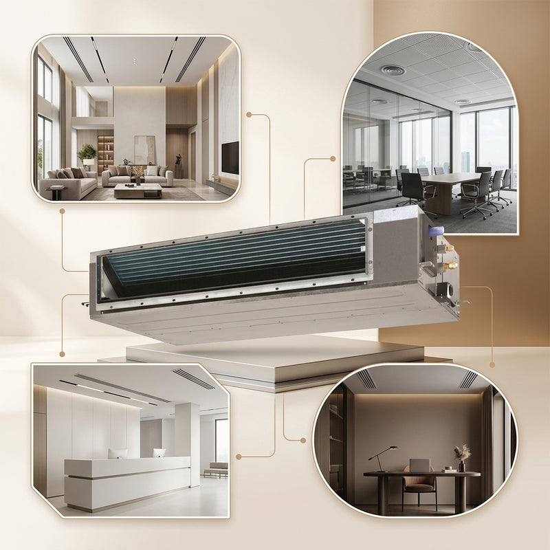 Load image into Gallery viewer, Daikin Ducted Splits for VRV Systems 2.0 Ton 7.0 kW 2.6 HP 24,000 Btu/h FXSQ63A