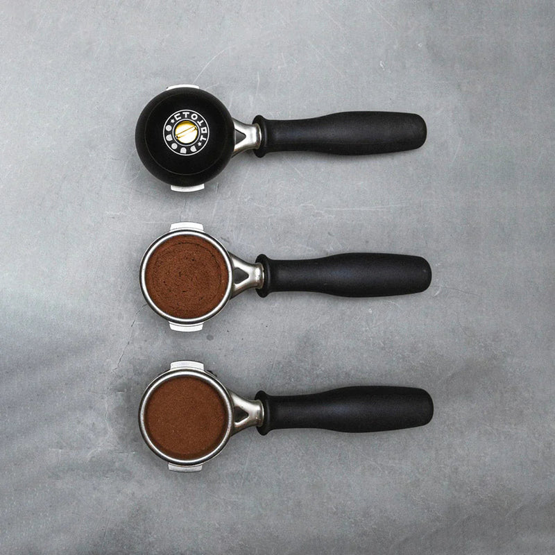 Load image into Gallery viewer, Duomo The Eight 58mm Coffee Distributor – Black