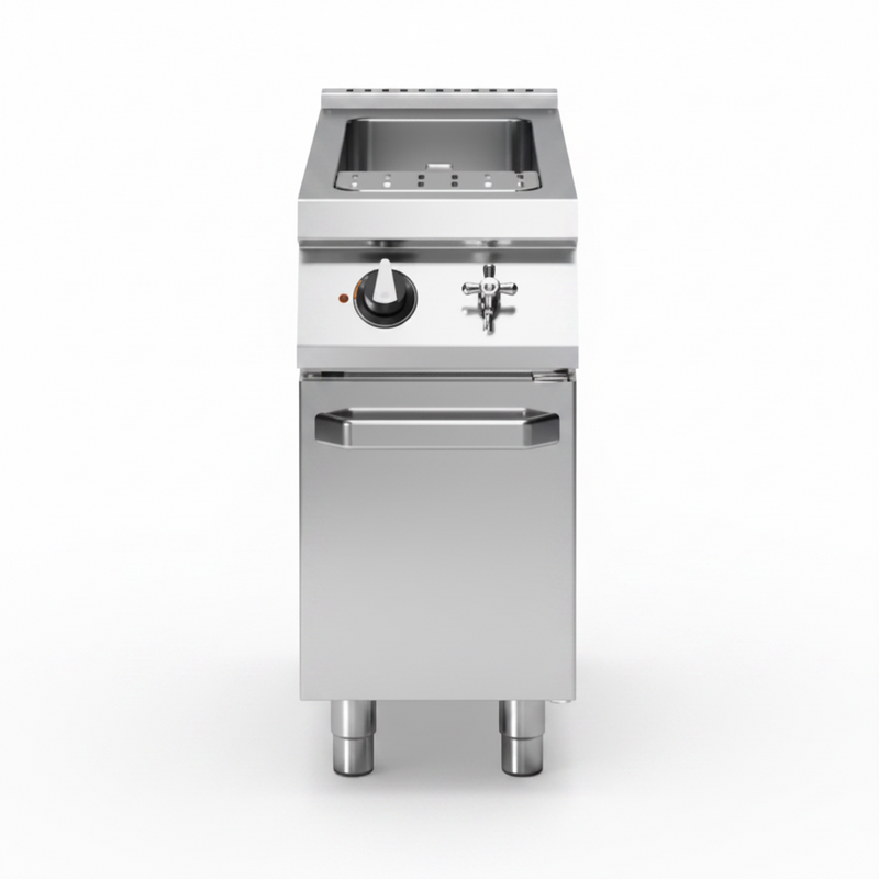 Load image into Gallery viewer, Electric Pasta Cooker 2 tanks capacity 26+26 liters