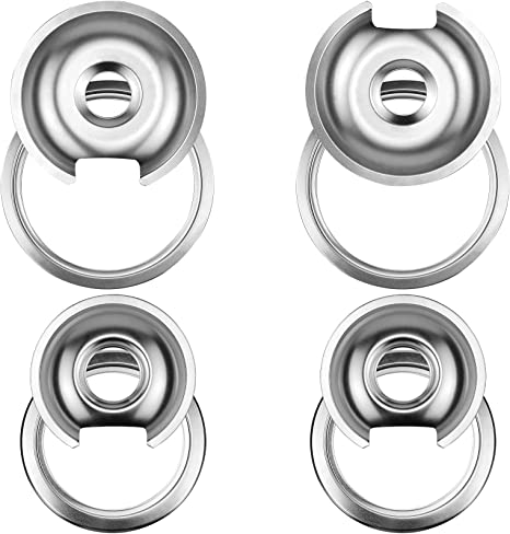 Load image into Gallery viewer, Drip Pans 2 2 Small 6 for Electric Stove Burner''