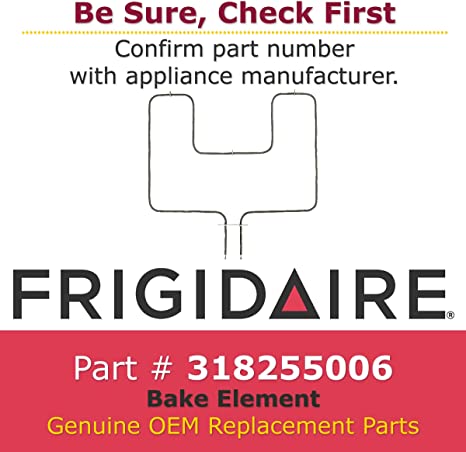 Load image into Gallery viewer, Electrolux Frigidaire Element Replacement, Black 318255006