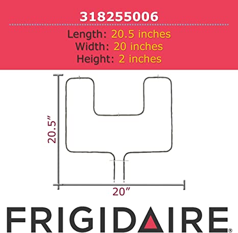 Load image into Gallery viewer, Electrolux Frigidaire Element Replacement, Black 318255006