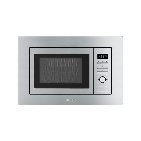 Load image into Gallery viewer, Smeg Built In Microwave Oven with Grill, 60 cm, FMI020X
