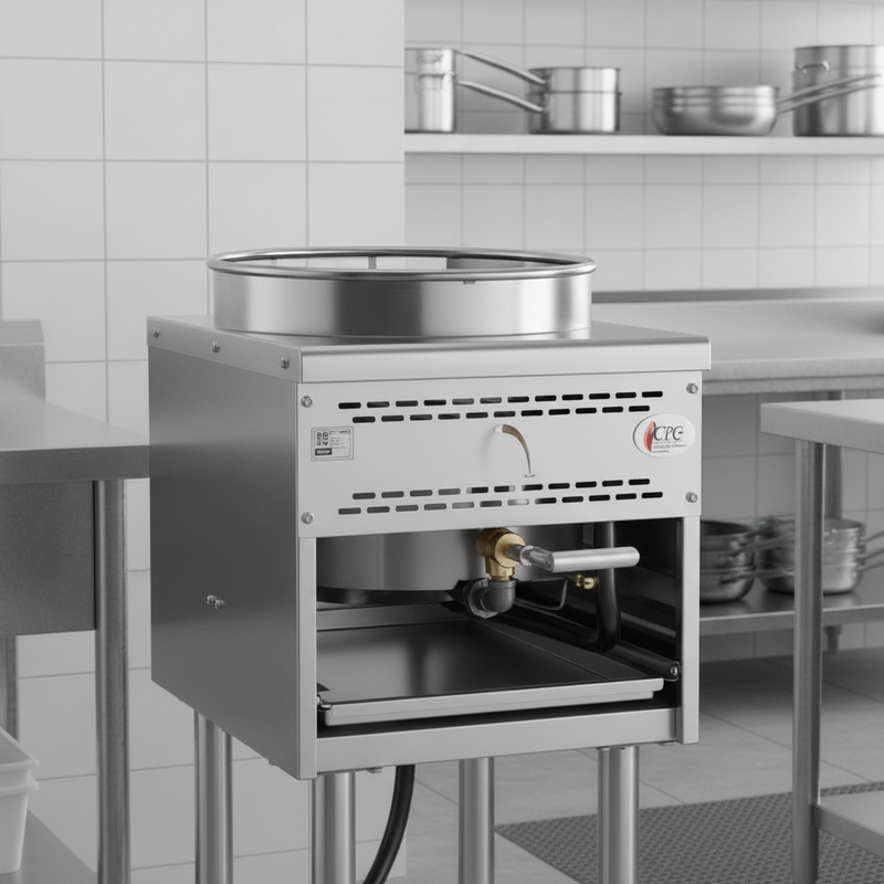 Load image into Gallery viewer, Gas Wok - VW-16, single-burner LPG unit