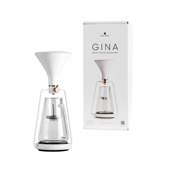 Load image into Gallery viewer, Goat Story Gina Smart Coffee Maker – White