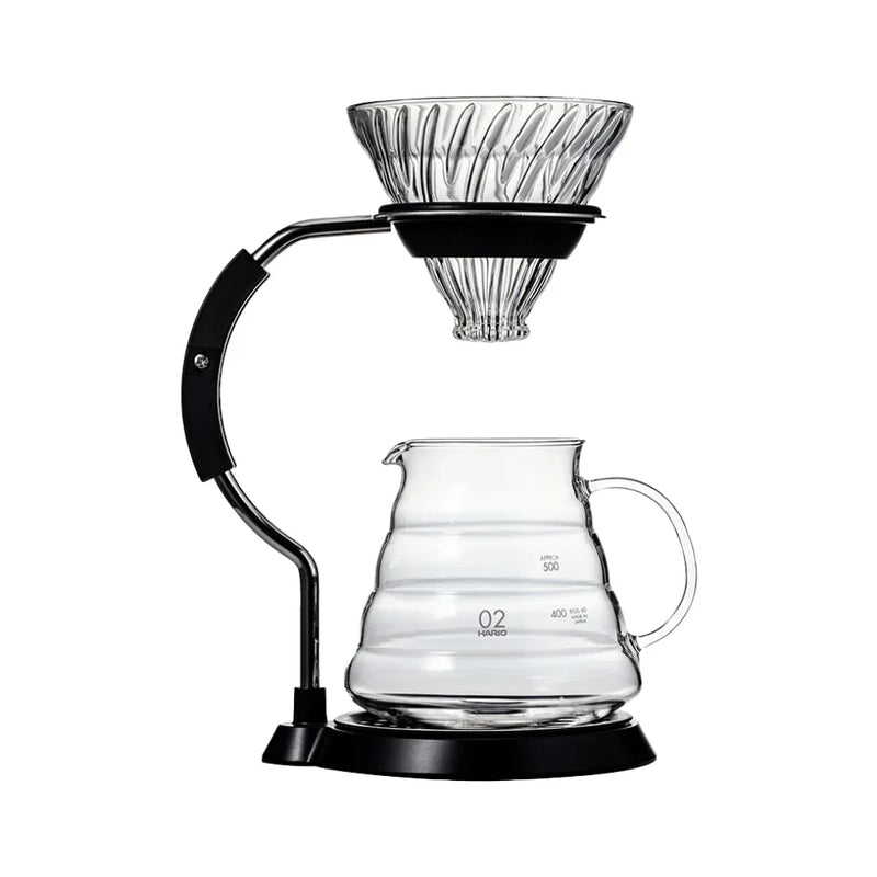 Load image into Gallery viewer, Hario V60 Arm Stand Glass Dripper Set