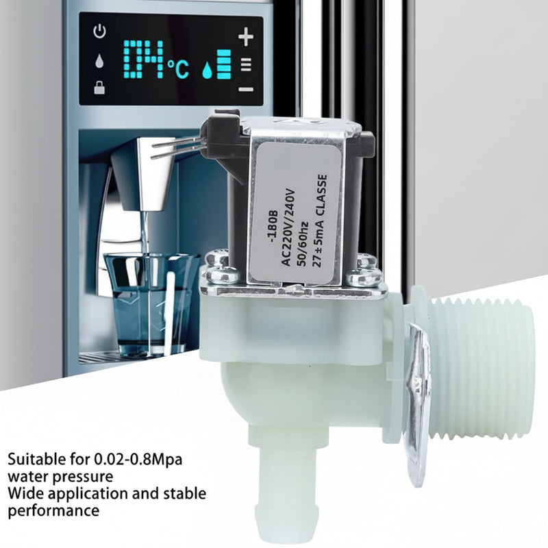 Load image into Gallery viewer, Inlet Water Valve, Plastic Solenoid Valves Stable Normally Closed for Washing Machine for Drinking Fountain