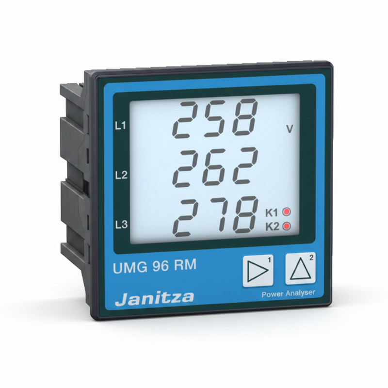 Load image into Gallery viewer, Janitza UMG 96 RM-M Multi-functional Energy Analyzer