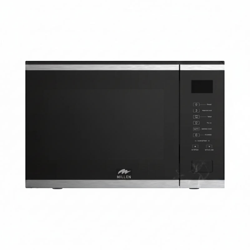 Load image into Gallery viewer, Millen MBW 255 IX ( MIWE000002) — in Microwaves category. Color: Black with Stainless Steel, Grill power: 1200W, 900W, Touch Knob