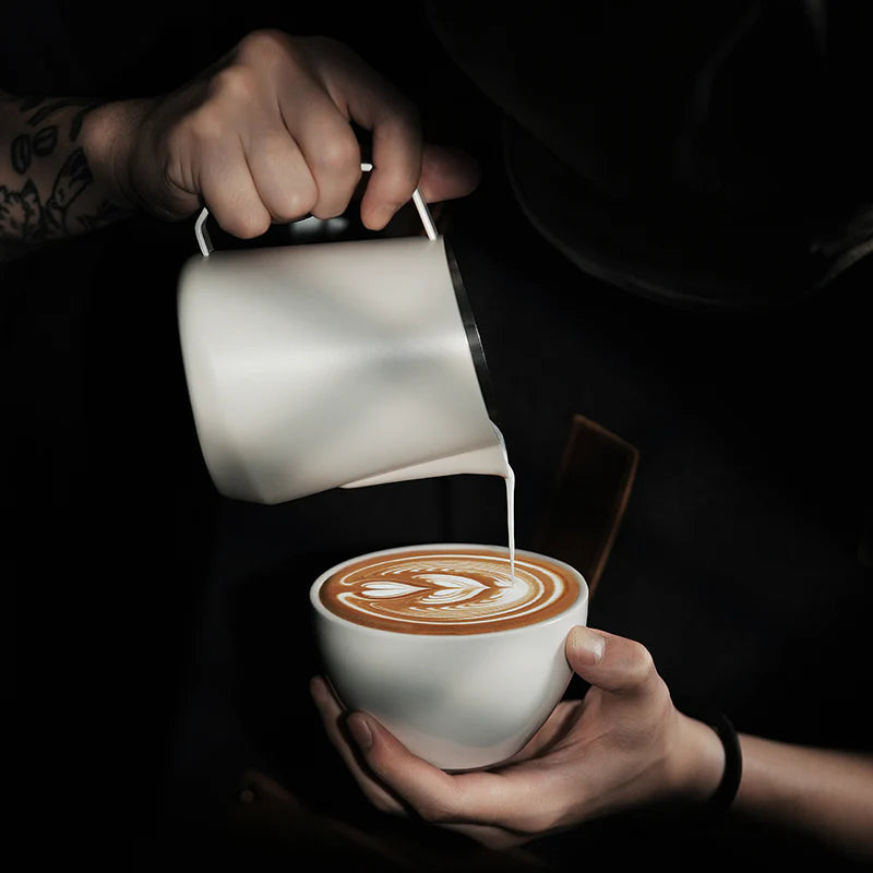 Load image into Gallery viewer, MHW-3Bomber GT Milk Pitcher U-Shape Spout, 400ML Off White