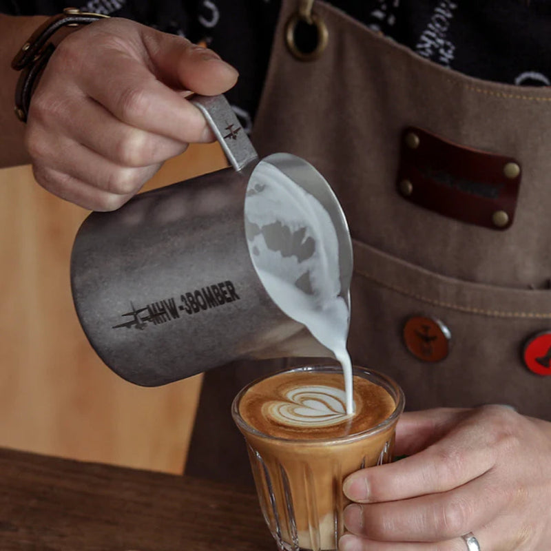 Load image into Gallery viewer, MHW-3Bomber Milk Pitcher 5.0 600ML Silver Spout