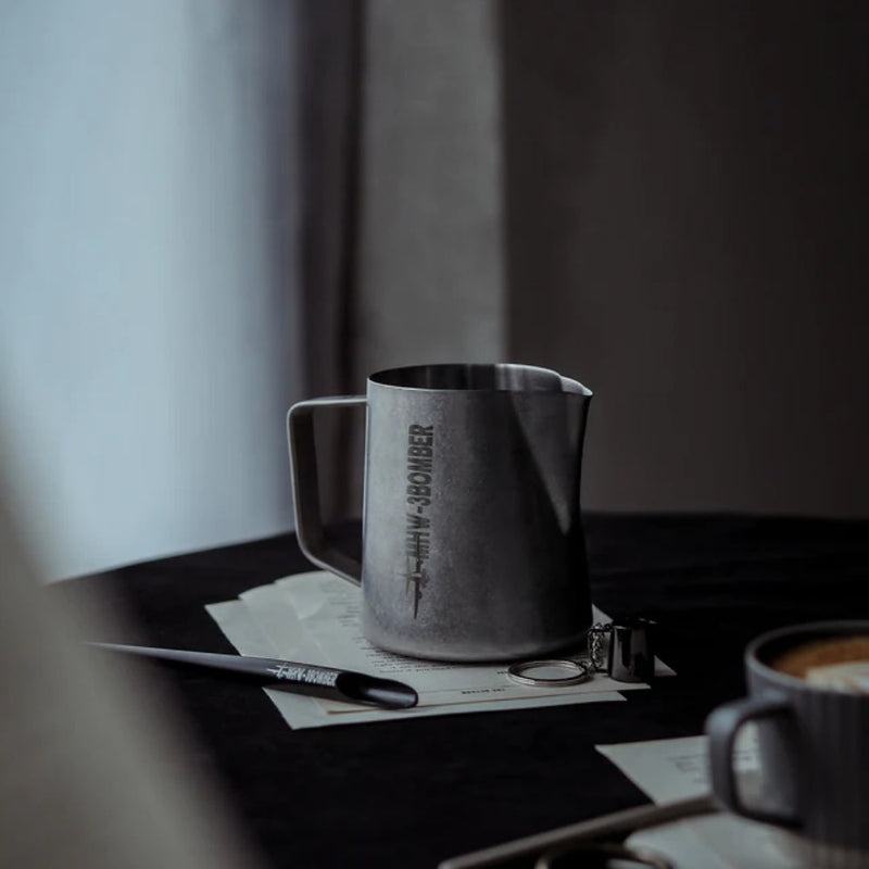 Load image into Gallery viewer, MHW-3Bomber Milk Pitcher 5.0 600ML Silver Spout