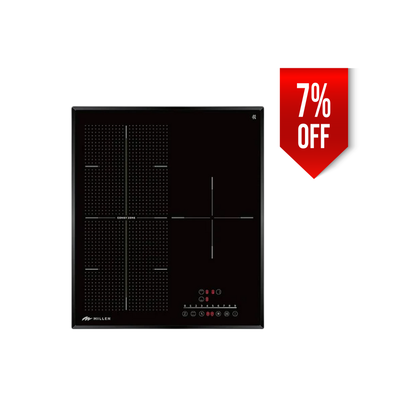 Load image into Gallery viewer, Millen MIH 452 BL 45cm Built-in Induction Hob 5400W Touch Control, 3 Year Warranty