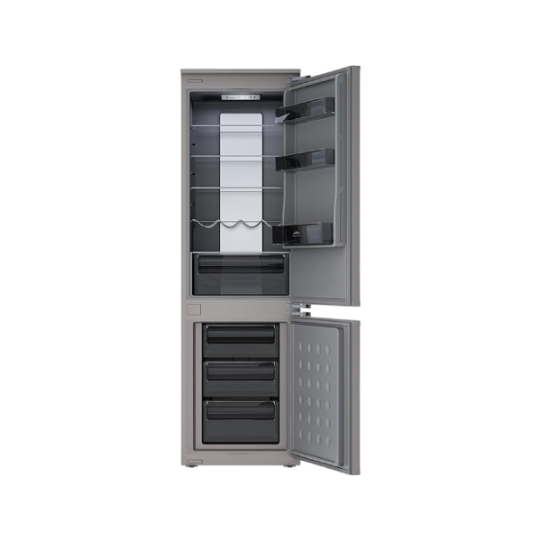 Load image into Gallery viewer, MILLEN 232 Liter Built-In-Refrigerator , Bottom Freezer, Double Door, No Frost, Electronic Control, Color Grey Model – MBIA177.3ID- 1 Year Full 5 Years Compressor Warranty.