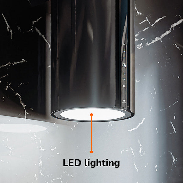 Load image into Gallery viewer, MILLEN 35 cm Wall-Mounted Lamp Hood - MTUB 35 BL, Compact Luxury with Gesture Control, 3 Y Warranty