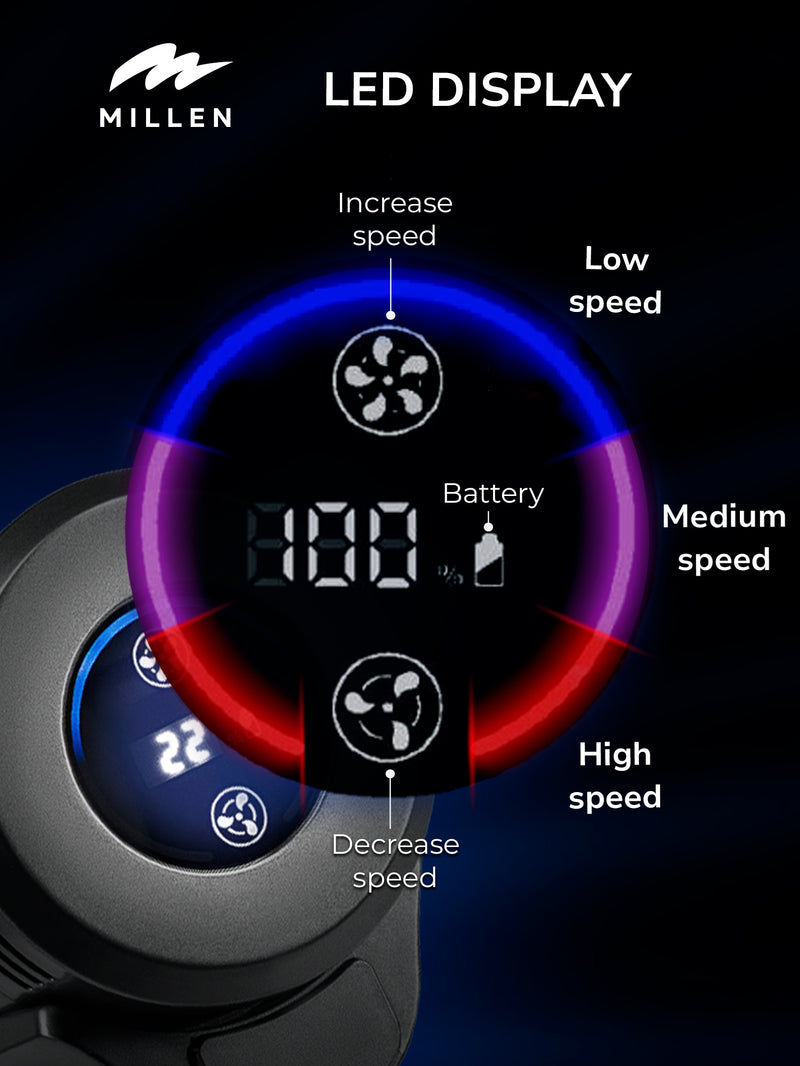 Load image into Gallery viewer, MILLEN Cordless Stick Vacuum Cleaner – Powerful, Lightweight & Versatile – MVCS7073