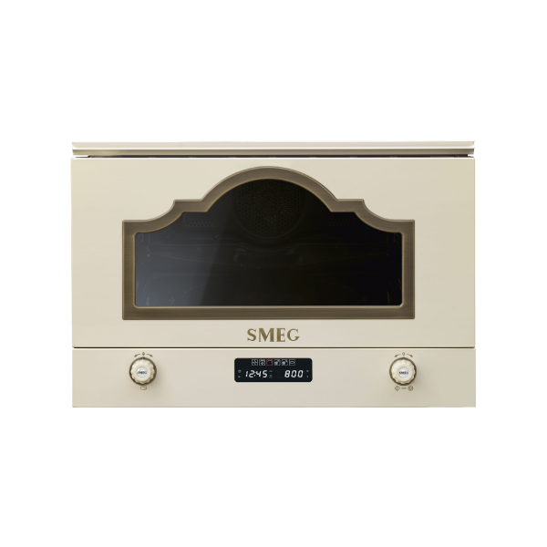 Load image into Gallery viewer, Smeg Built-in microwave with grill MP722PO