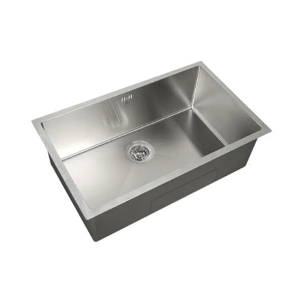 Load image into Gallery viewer, Millen Premium Handmade Undermount Top mount Single Bowl Sink - SUS 304 Stainless Steel, Soundproof, Satin Finish - MS12764525SS