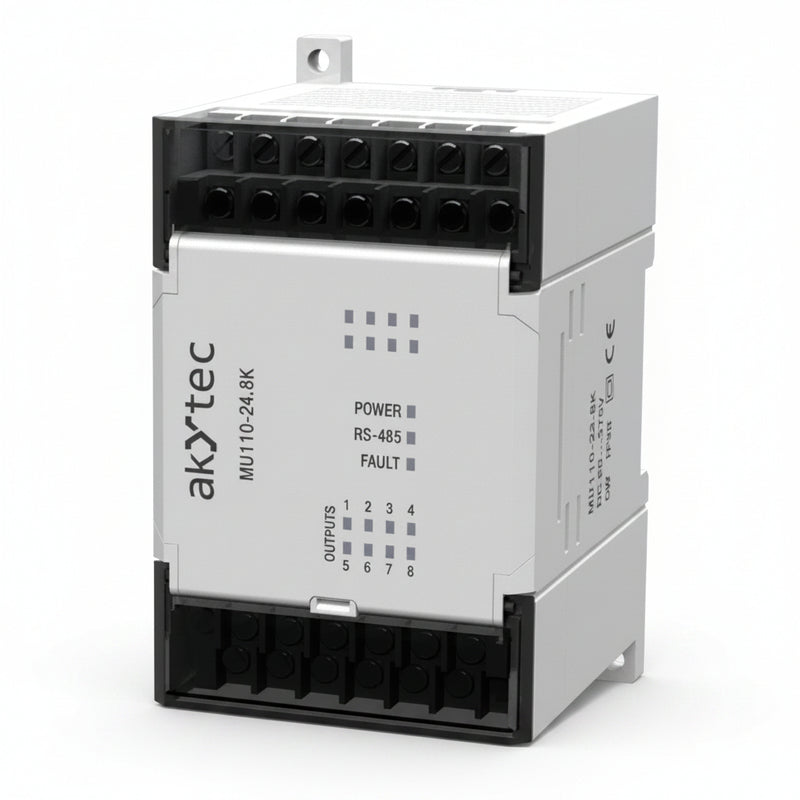 Load image into Gallery viewer, MU110-24.8R, MU110-24.8K, MU110-24.16R, MU110-24.16K Digital Output Modules (DO, Modbus RTUASCII, RS485)