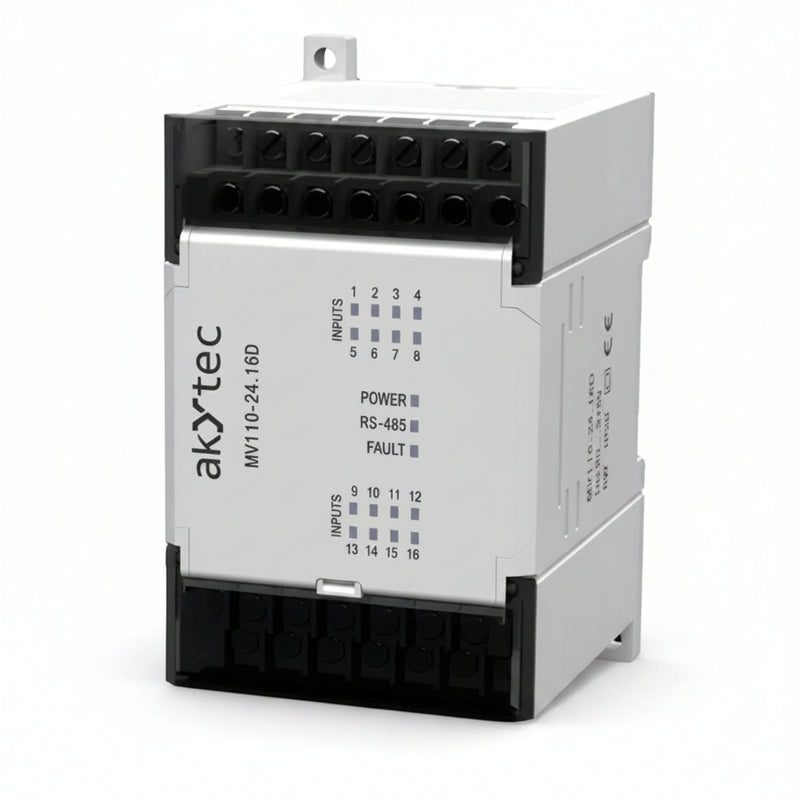 Load image into Gallery viewer, MV110-24.16D(DN), MK110-24.8D.4R Digital Input modules (DI, Modbus RTUASCII, RS485)
