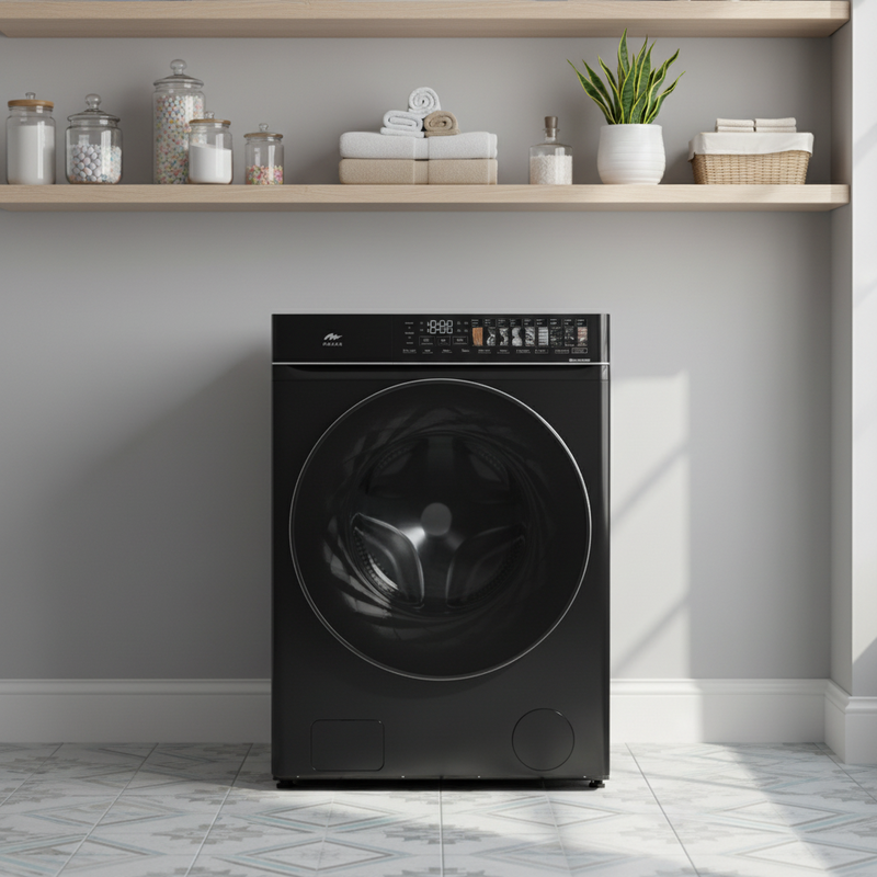 Load image into Gallery viewer, Millen Front Load Washing Machine, 12kg Capacity - Inverter Motor, Smart, Powerful, and Efficient, МWM12012BLIDD, 3 Year Warranty