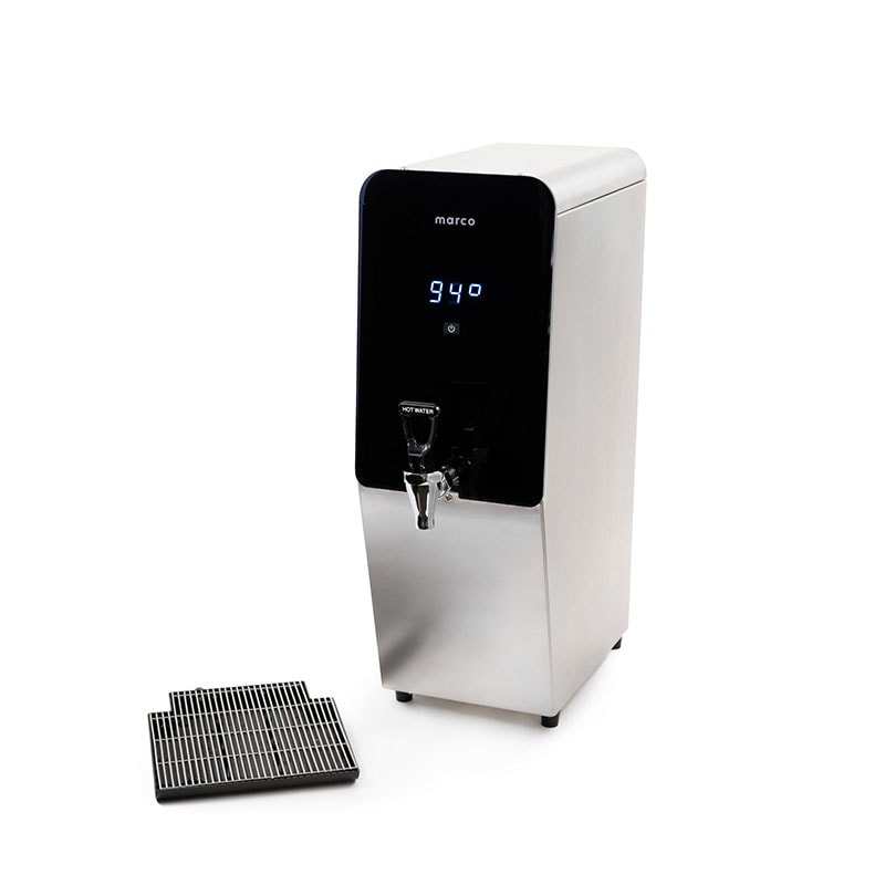 Load image into Gallery viewer, Marco MT8 Commercial Hot Water Boiler Stainless steel With Tap