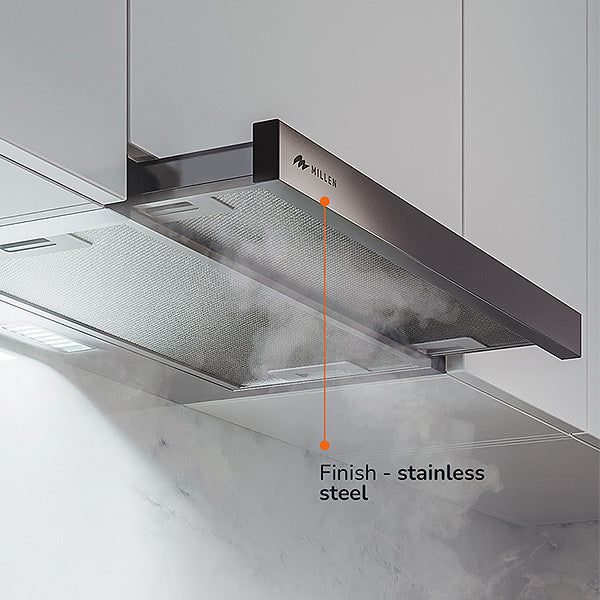 Load image into Gallery viewer, Millen 90 cm Slide-Out Range Hood – MBKHS 9001 IX, 3 Years Warranty