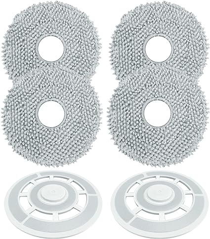 Mop Cloth Pad With Bracket Compatible for Roborock Q Revo P10 Vacuum Cleaner
