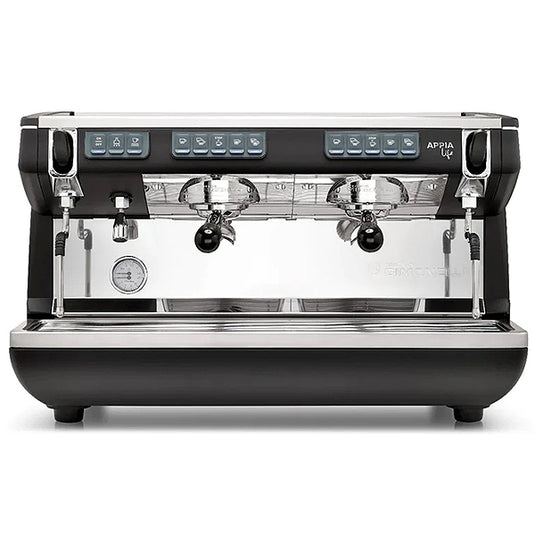 Nuova Simonelli Appia Life 2 Group Volumetric Black Espresso Machine