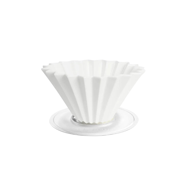 Load image into Gallery viewer, Origami Ceramic Dripper M with Plastic Holder - Compatible with VCF - 02 and Wave