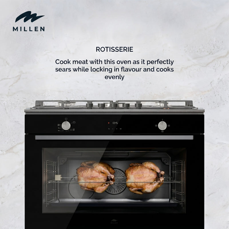 Load image into Gallery viewer, Millen Built-in Gas Oven MGO 901 BL