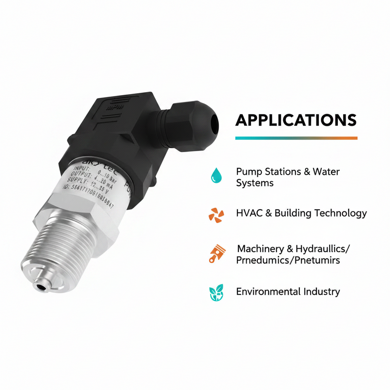 Load image into Gallery viewer, Akytec Pressure Transmitter PD111 for General Application