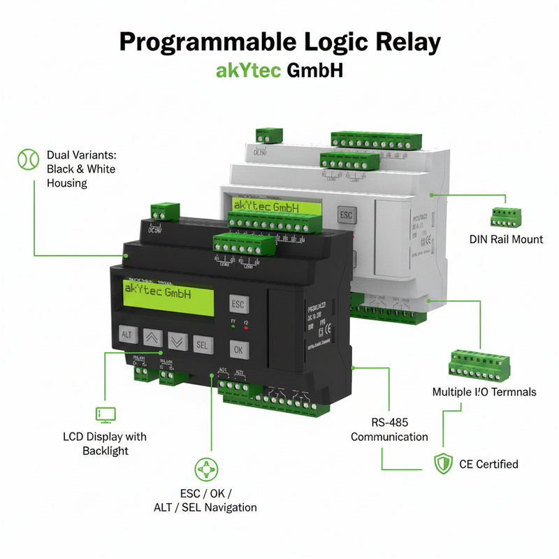 Load image into Gallery viewer, Akytec Programmable Relay PR200