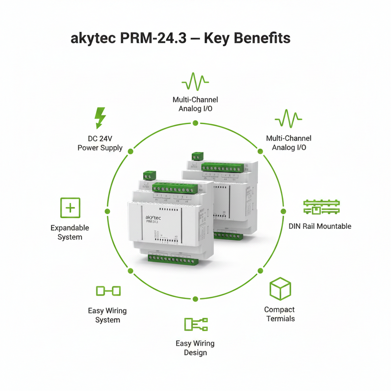Load image into Gallery viewer, Akytec PRM Extension module (PRM.230.1, PRM.24.1, PRM.230.3, PRM.24.3)