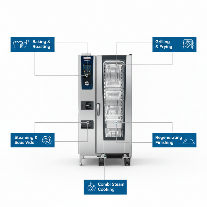 Load image into Gallery viewer, COMBI OVEN - ICOMBI PRO 201 E