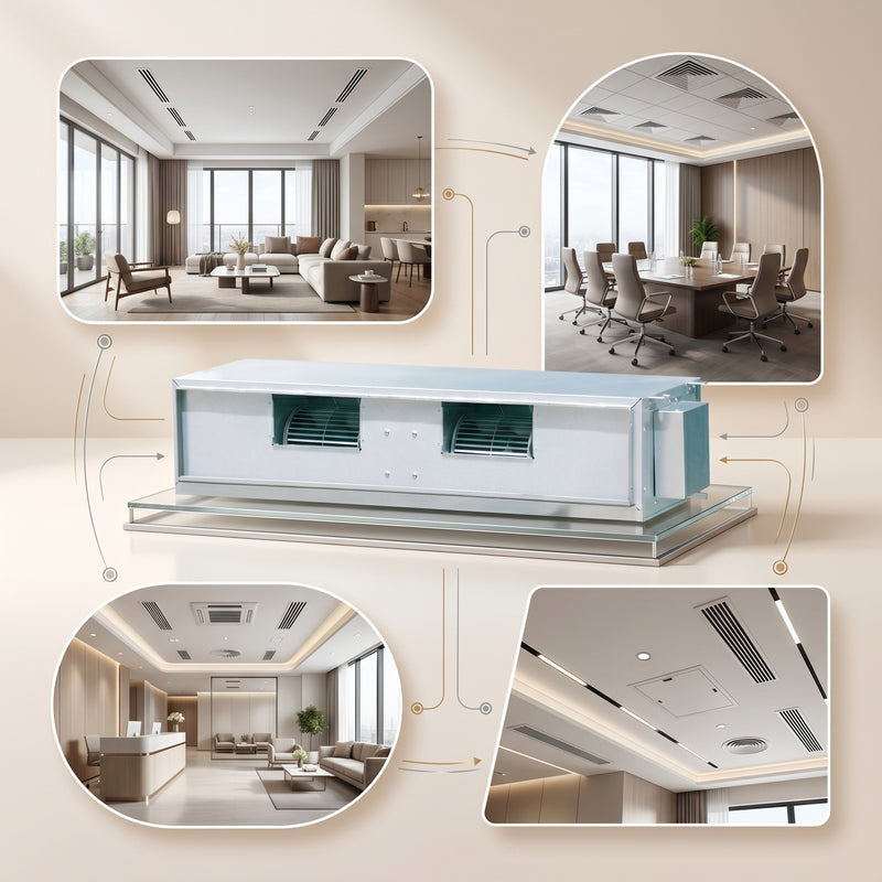 Load image into Gallery viewer, Daikin Ducted Split Air Conditioner 2.0 Ton 7.0 kW 2.6 HP 24,000 Btu/h FDMRN25AV1KU / RR25AV1KU