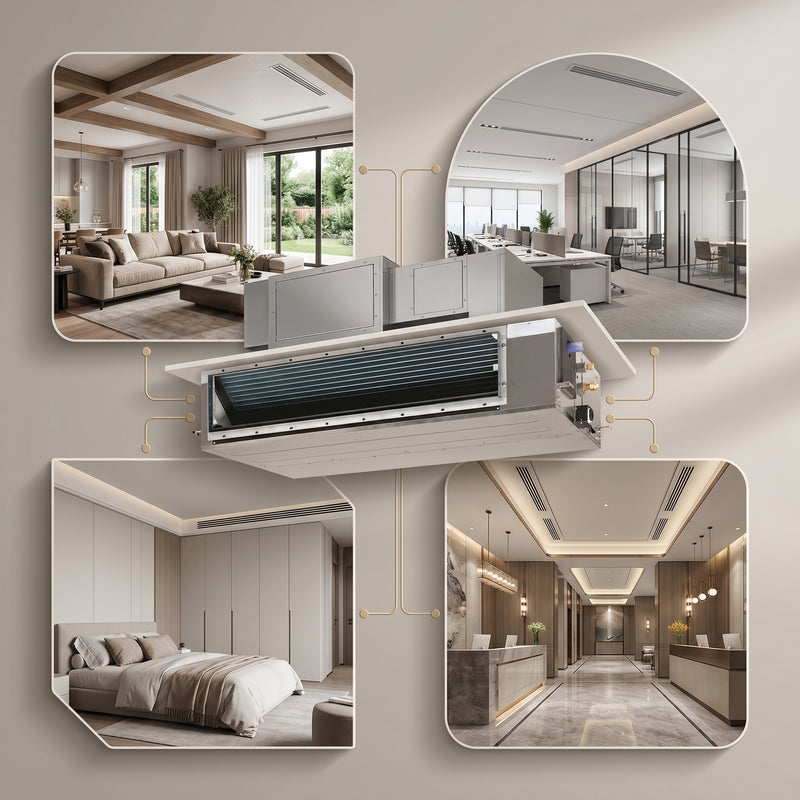 Load image into Gallery viewer, Daikin Ducted Split 4.0 Ton | 14.0 kW | 5.3 HP | 48,000 Btu/h Air Conditioner FDMF48AVMK / RZF48AYMK