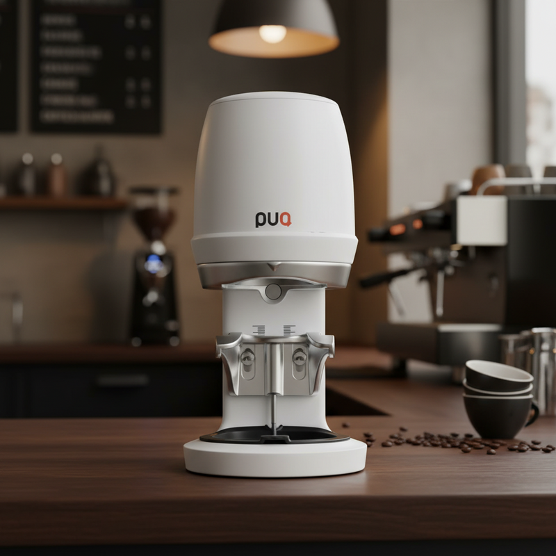 Load image into Gallery viewer, Puqpress – Q Gen6 Precision Automatic Tamper White
