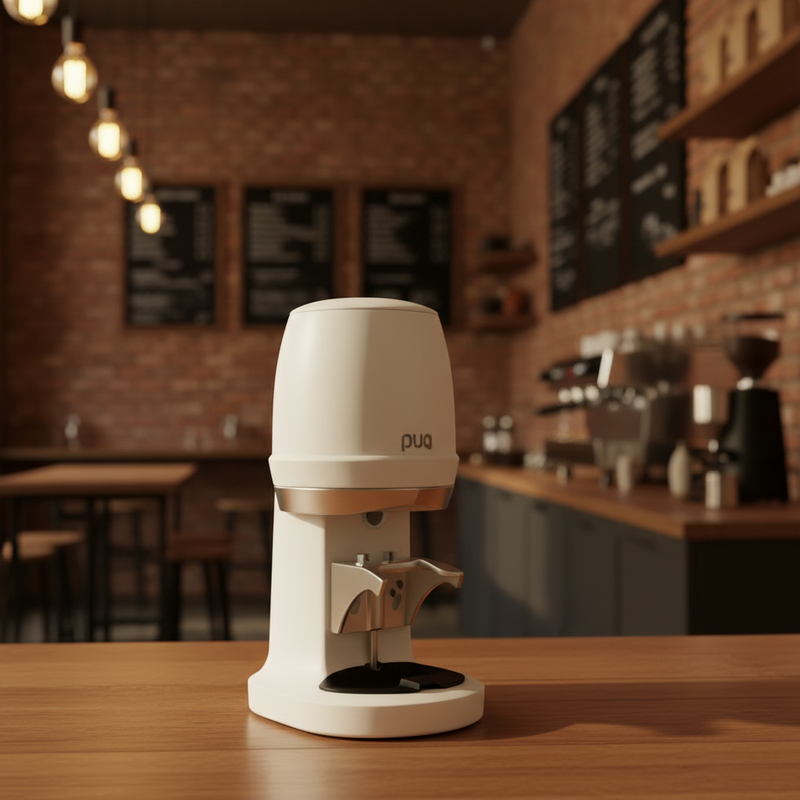 Load image into Gallery viewer, Puqpress – Q Gen6 Precision Automatic Tamper White