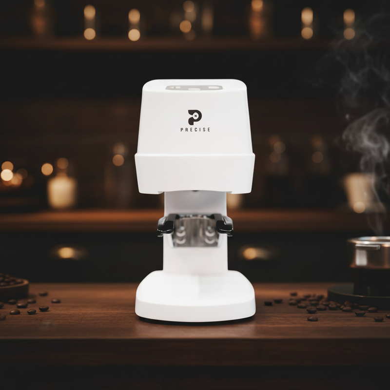 Load image into Gallery viewer, Precise Automatic Coffee Tamper White